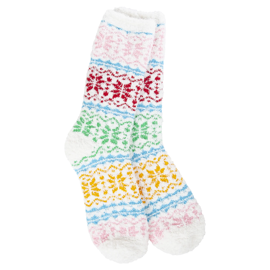 Holiday Cozy Winter Crew - Fair Isle Whimsical