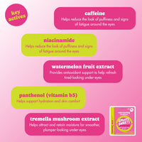 ESW x SmartSweets Rejuvenating Sourmelon Bites™ Eye Patches: 1 pc