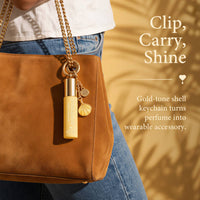 Vanilla Cream | Roll-on Pheromone Keychain Perfume - 6ml: Seashell Clip