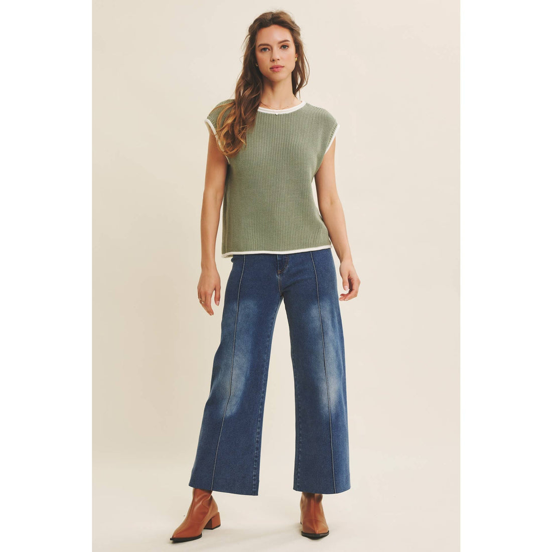 Ankle Length Stretch Denim