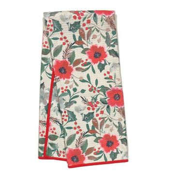 Anywhere Towel - Flora: Cream