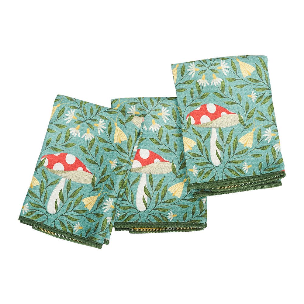 Mighty Mini Towel (Set of 3) - RJW Undergrowth: Herb