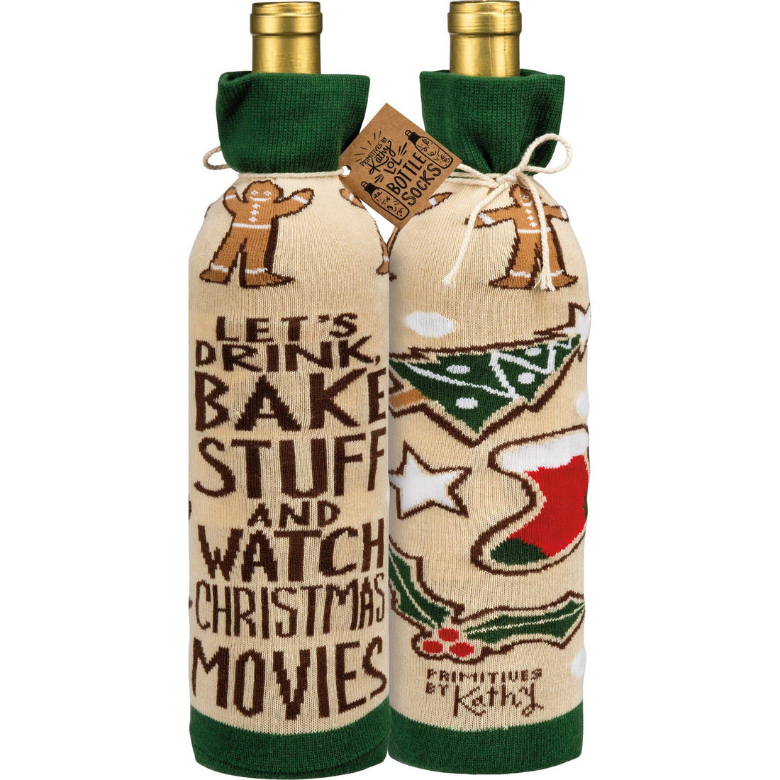 Let's Bake Stuff And Watch Movies Bottle Sock Cover