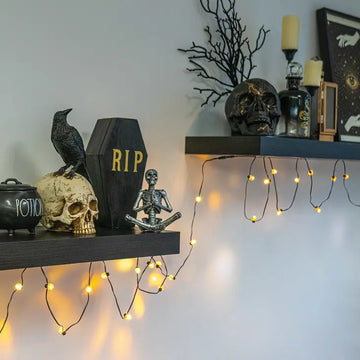 Halloween Spooky Lites! On-The-Vine Pumpkin Bulbs