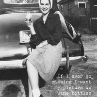Go Missing Greeting Card
