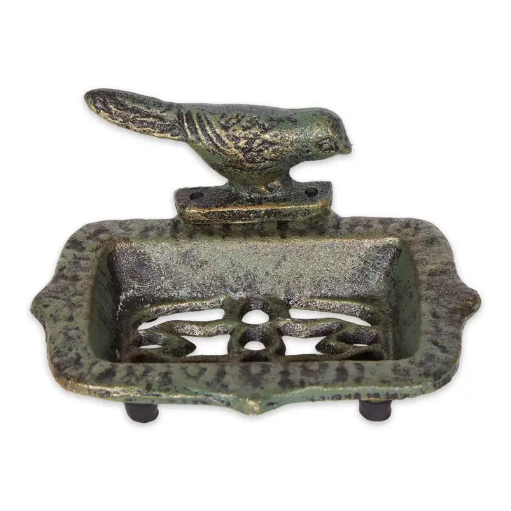 Songbird Cast Iron Soap Dish