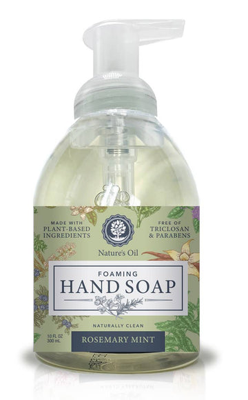 Rosemary Mint 10 oz Foaming Hand Soap: Rosemary Mint