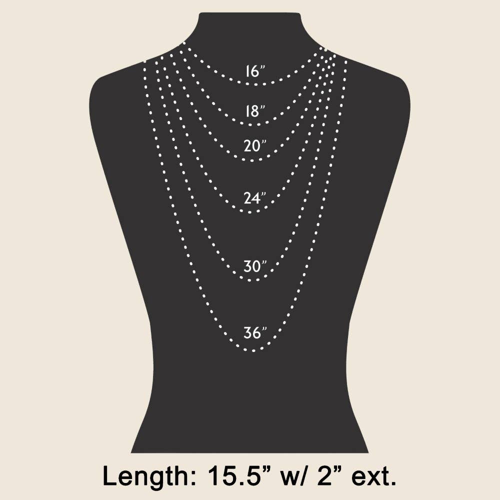 Pearl And Flower Beads Charm Necklace - Gold