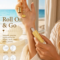 Vanilla Cream | Roll-on Pheromone Keychain Perfume - 6ml: Seashell Clip