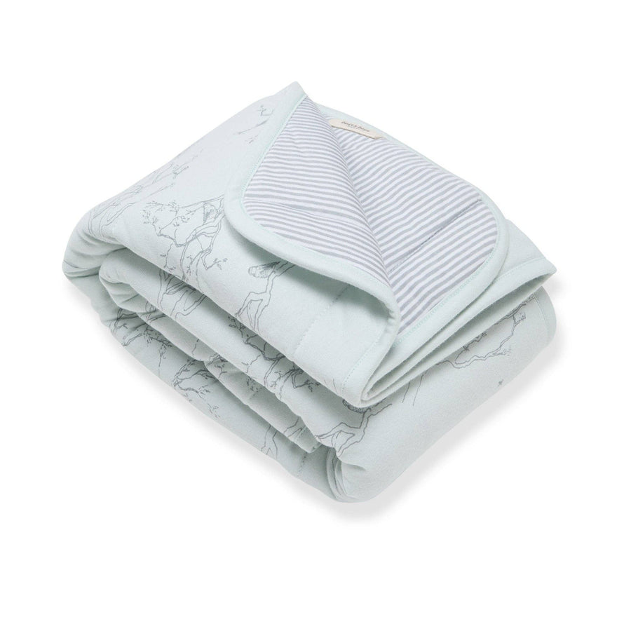 Swaying Branches Reversible Blanket: Ice Flow / One Size