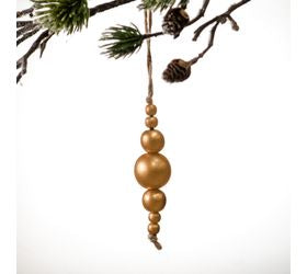 Gold Bead Ornament