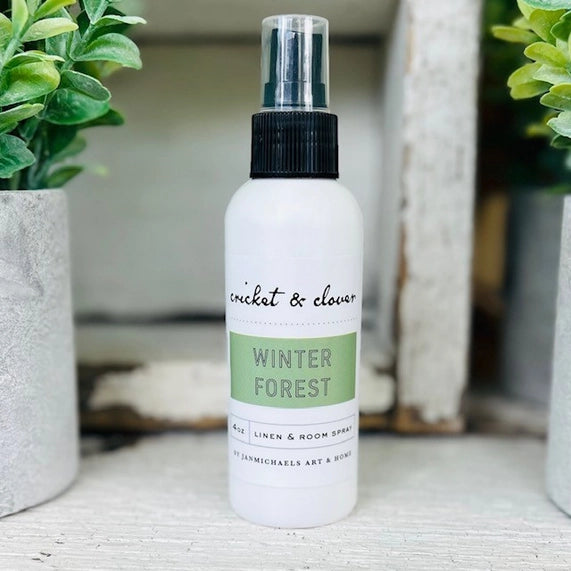 Winter Forest Linen & Room Spray by Cricket & Clover
