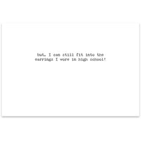 Don't Brag Greeting Card