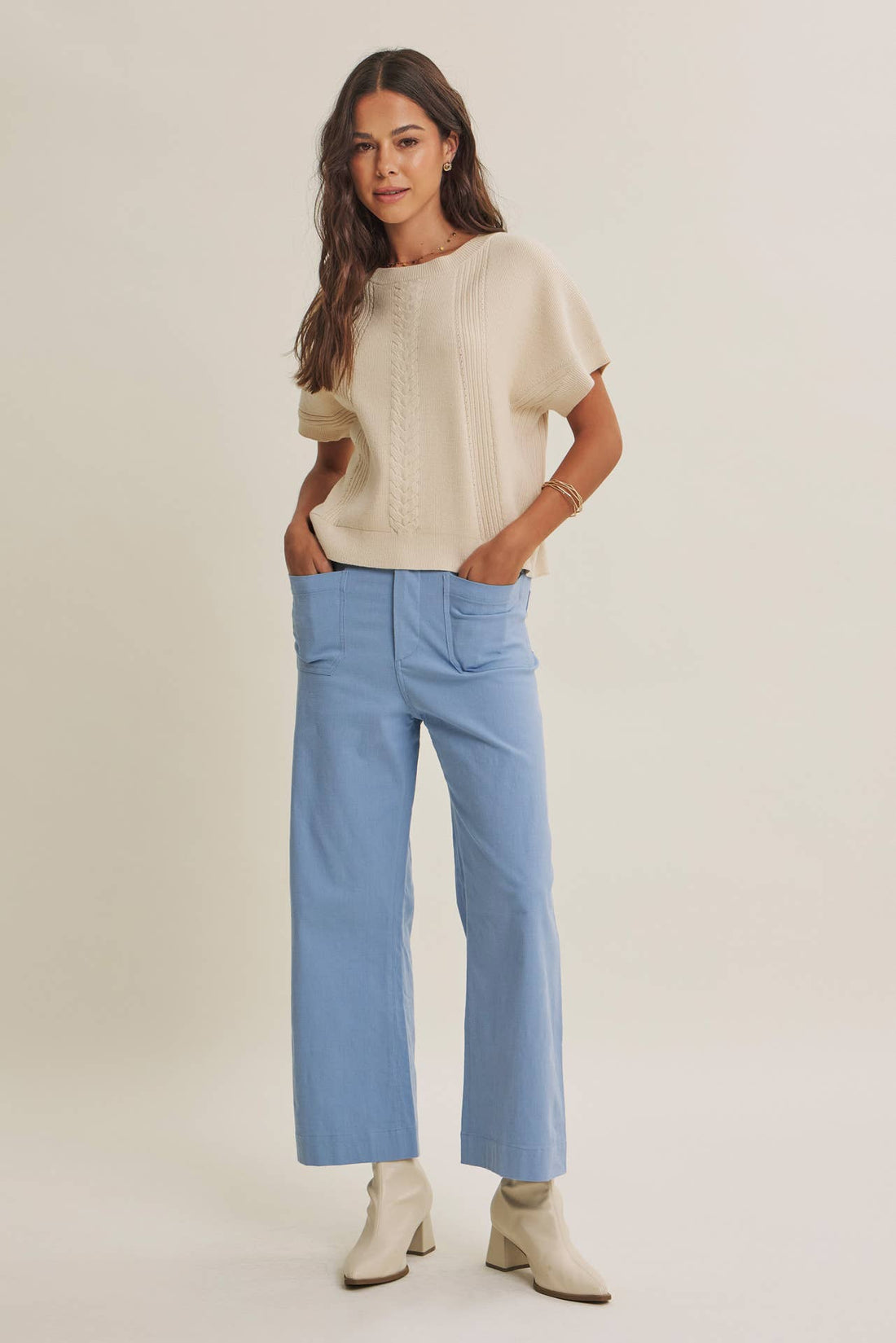 Skyline Wide-Leg Crops