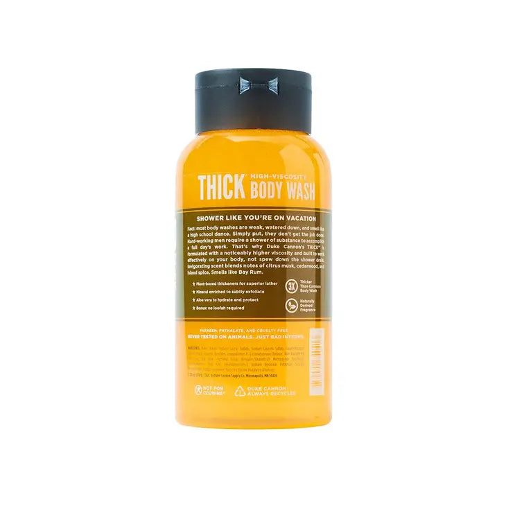 Thick High Viscosity Body Wash - Bay Rum