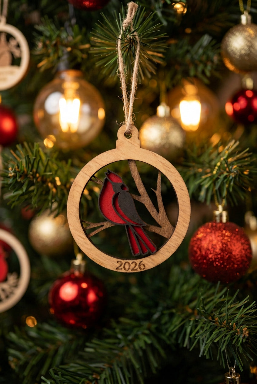 2026 Cardinal Ornament