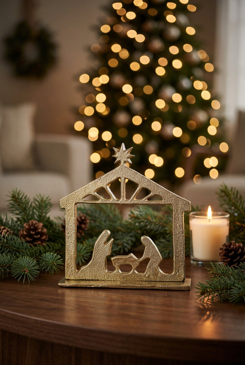 Gold Nativity