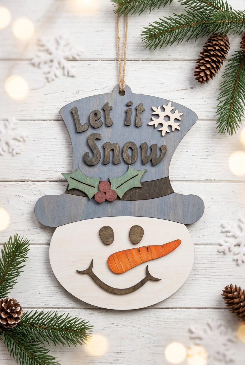 Snowman Sign