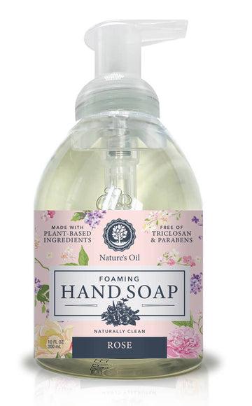 Rose 10 oz Foaming Hand Soap: Rose