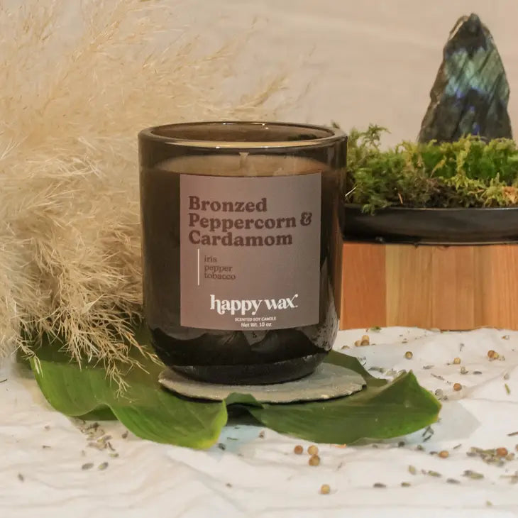 Bronzed Peppercorn & Cardamom Single Wick Candle