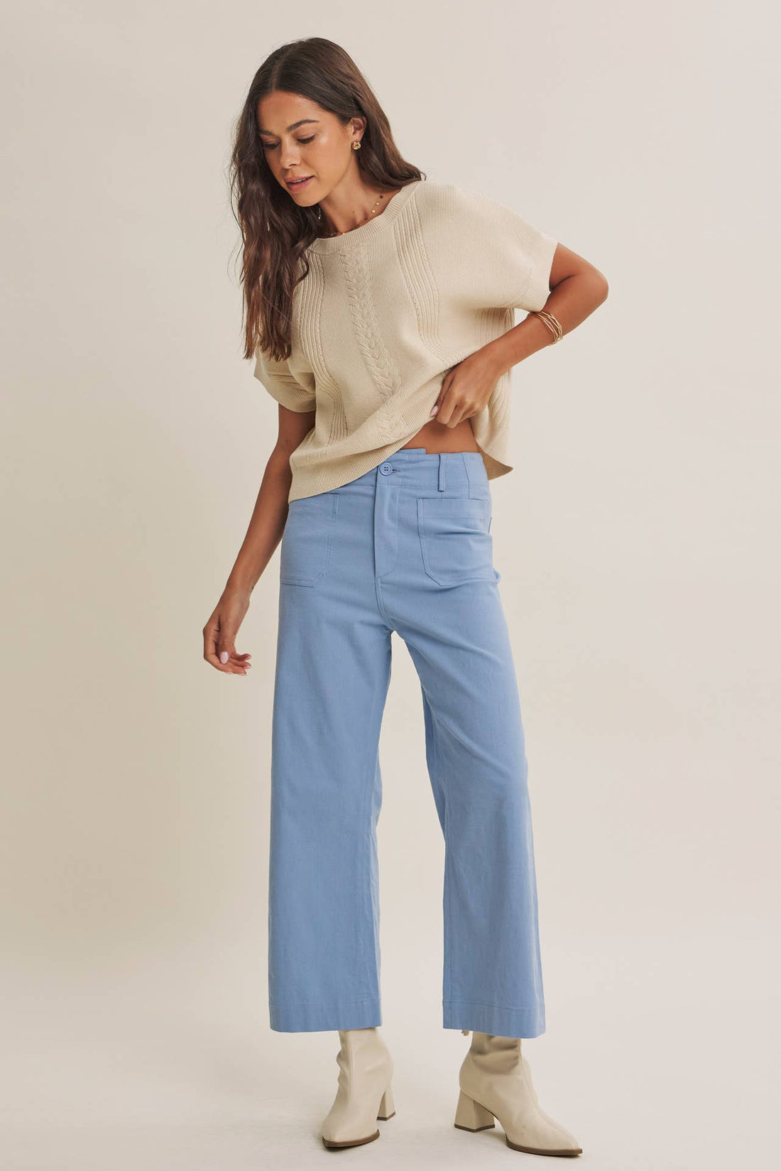 Skyline Wide-Leg Crops
