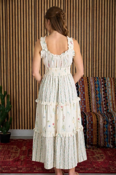 Cottage Garden Midi Dress