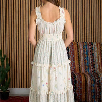 Cottage Garden Midi Dress