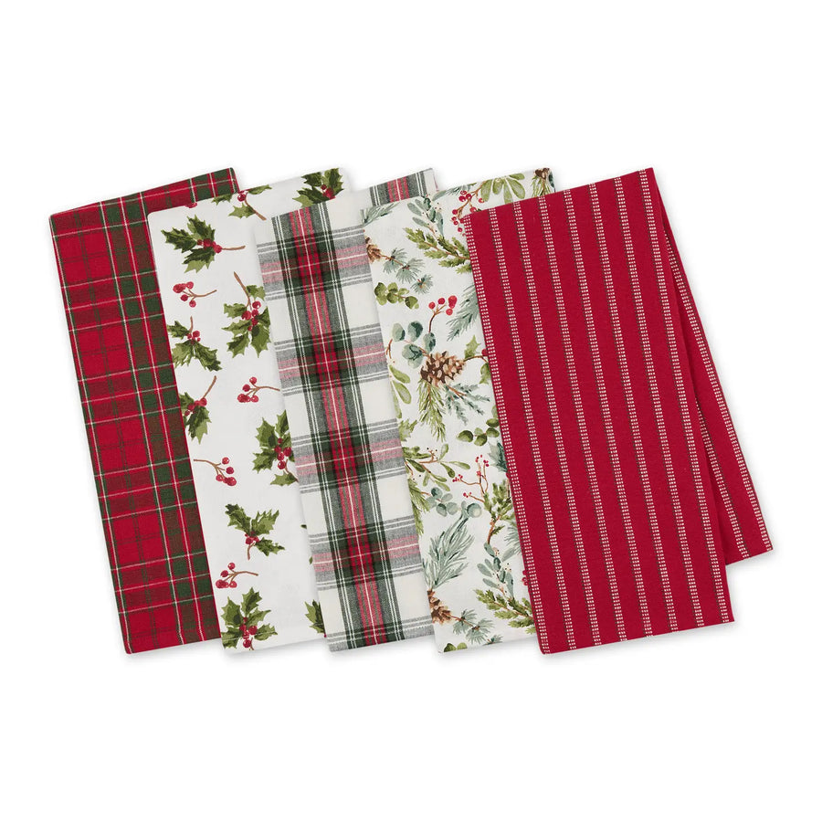 Holiday Heritage Assorted Dishtowels