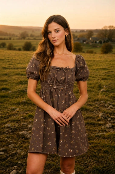 Cocoa Bloom Dress