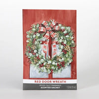 Fresh Scents Red Door Wreath Scented Sachet