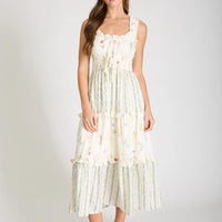 Cottage Garden Midi Dress