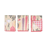 Mighty Mini Towel (Set of 3) Reversible - HJ Rooted: Tan