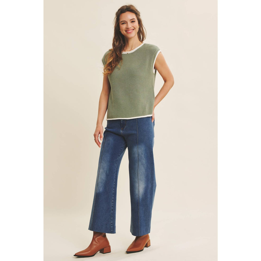 Ankle Length Stretch Denim