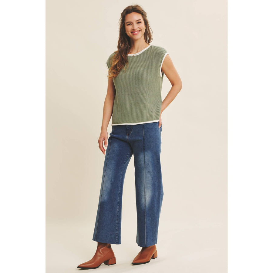 Ankle Length Stretch Denim