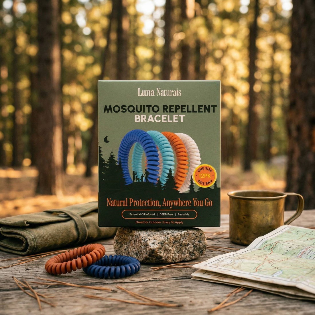 Mosquito Repellent Bracelet — Natural Scent