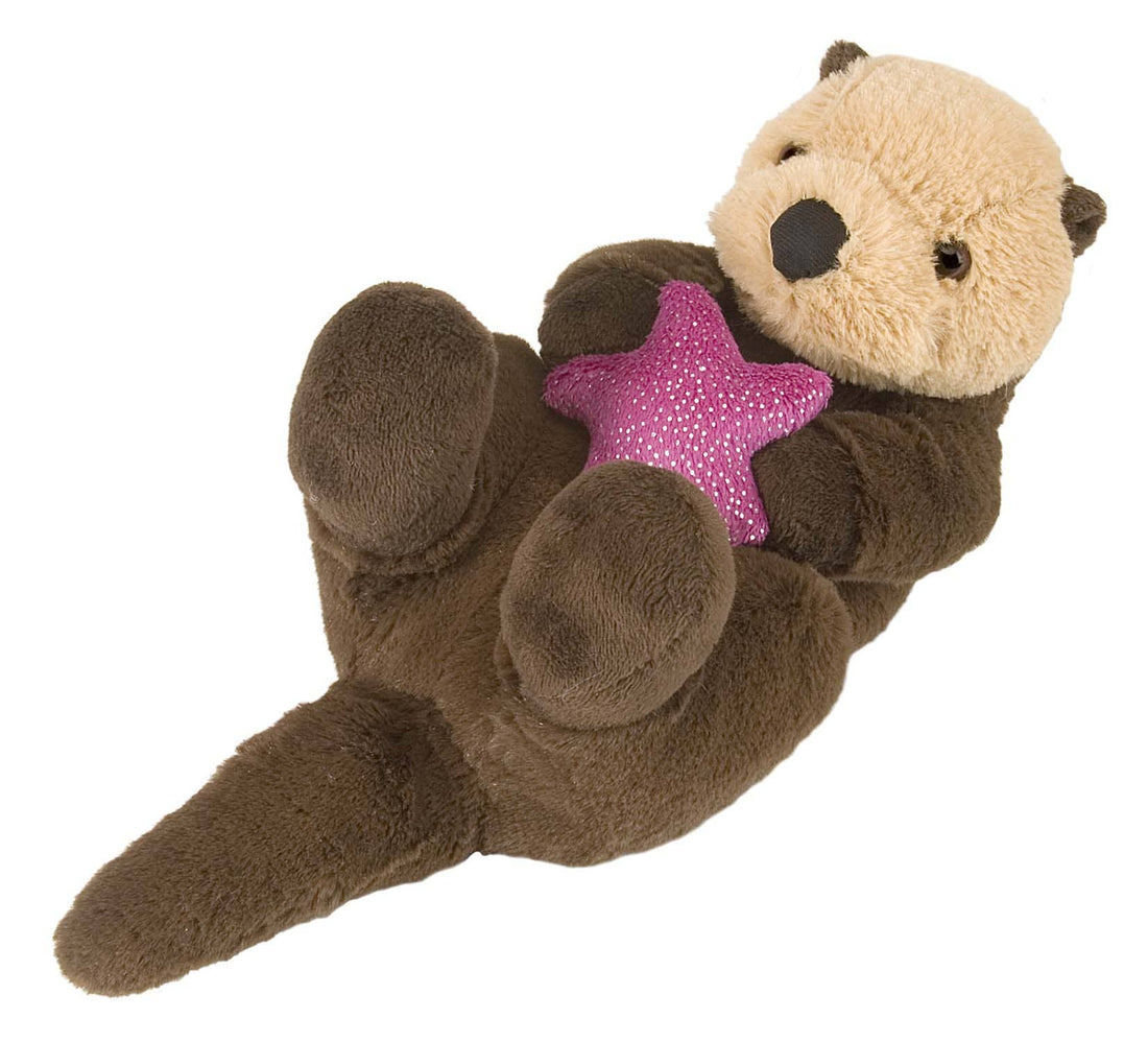 Cuddlekins Mini Sea Otter Stuffed Animal 8"