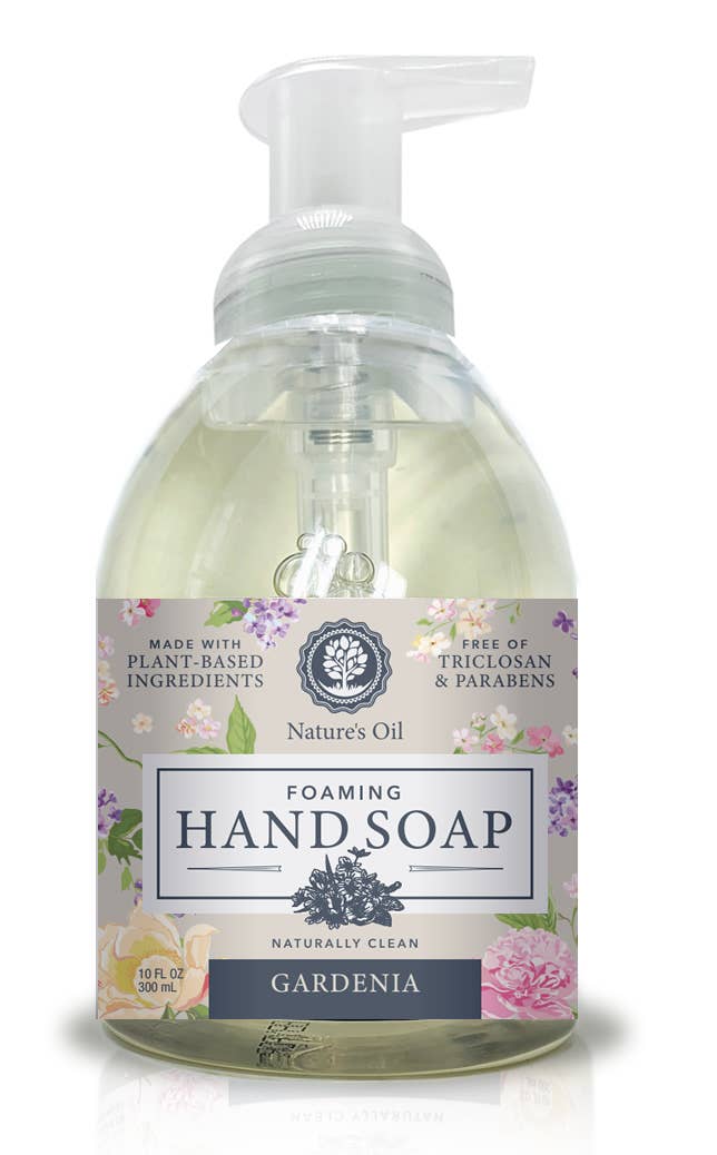 Gardenia 10 oz Foaming Hand Soap: Gardenia