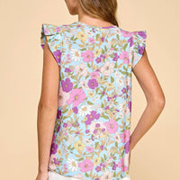 Spring Floral Top