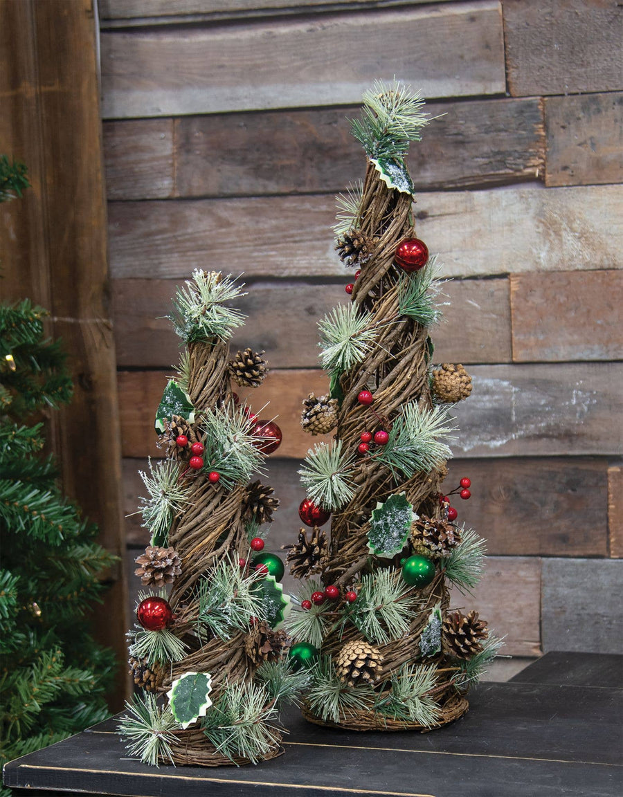 Christmas Woodland Pine Cone Tree