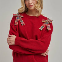 Mistletoe & Bows Sweater