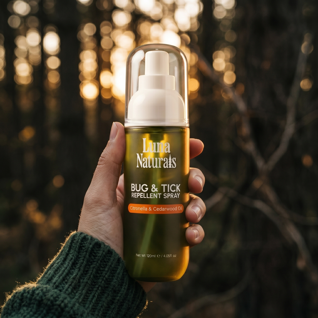 Natural Bug & Tick Repellent Spray — Citronella | 120ml