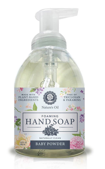Baby Powder 10 oz Foaming Hand Soap: Baby Powder