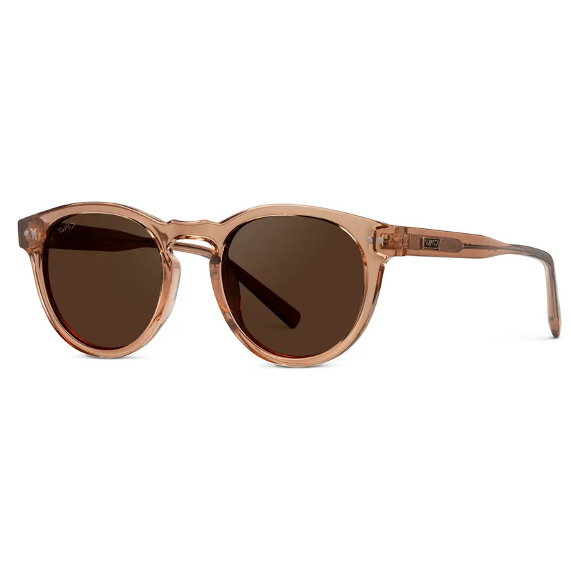 Tate Classic Round Polarized Sunglasses