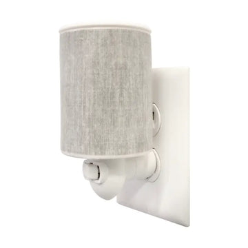 Happy Wax Outlet Warmer - Gray Linen