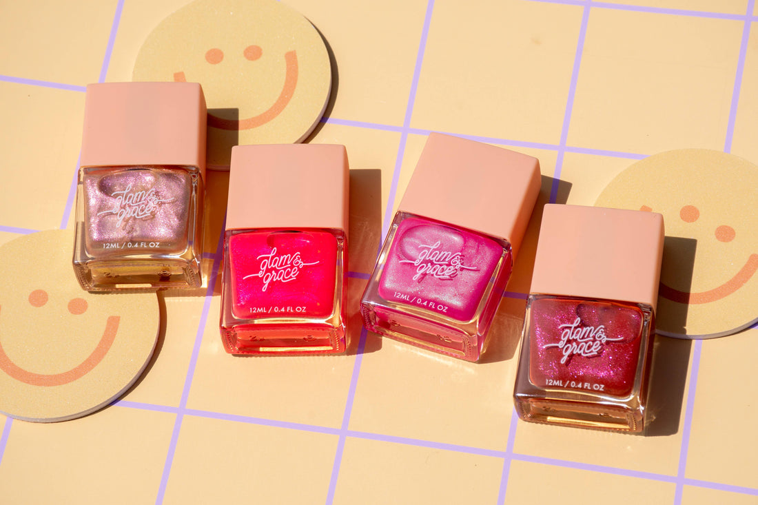 Glam & Grace Nail Polish - Pink Skies