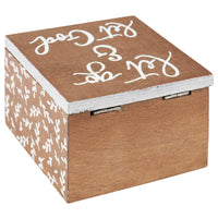 Let Go & Let God Hinged Box