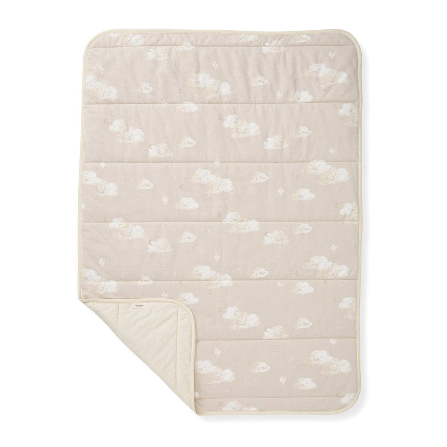 Good Night Sky Reversible Blanket: Limestone / One Size