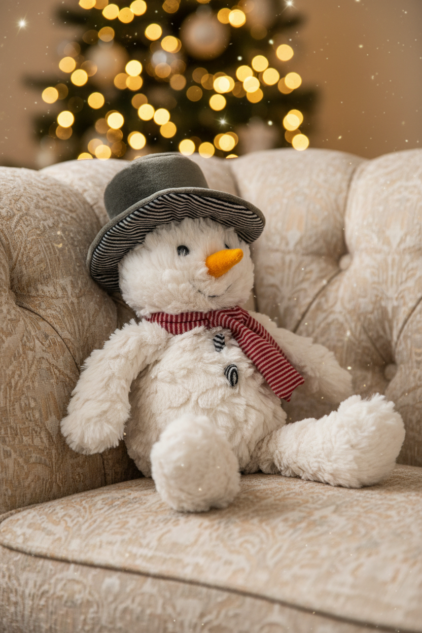 Putty Blizzard Snowman Plush