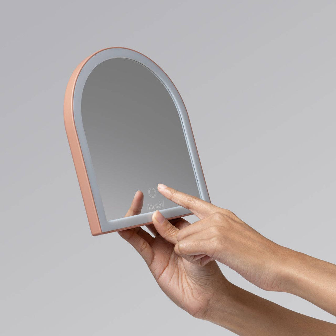 Terracotta Arch Desk Mirror
