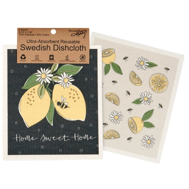 Sweet Home Swedish Dishcloth Set